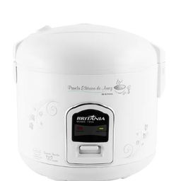Panela Elétrica De Arroz Britânia Pa10 Prime 700w Branca Frequência 0 127V