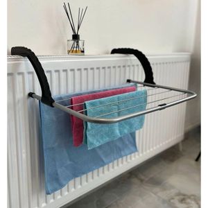 Varal Portátil Para Apartamento Secador De Roupas Prático e Retrátil Para Janela e Parede