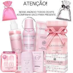 Kit Giovanna Baby  Body Splash Classic Loção Hidratante Classic Sabonete Classic Desodorante Roll-On