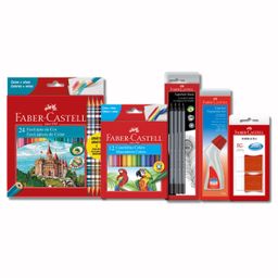Kit Escolar Fundamental I Faber-Castell