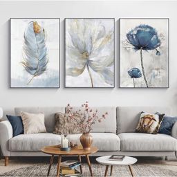 Quadros Decorativos 180x70cm Abstrato Geométrico Sala Quarto