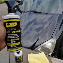 Cera Automotiva Cristalizadora L3D  Brilho Intenso - Facilidade Na Aplicação