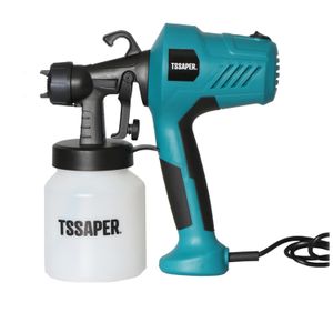 Pistola Elétrica Para Pintura Pulverizador de Tinta com Bico de Metal e Compressor 450w - TSSAPER