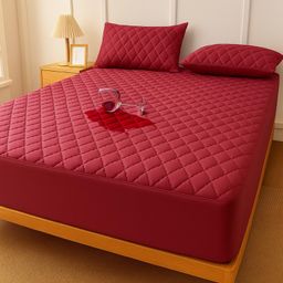 Capa Protetora Impermeável Colchão Matelada Cama Berço, Solteiro, Casal, Queen e King com Elástico