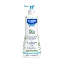 Gel Lavante Suave Mustela Bebê Corpo e Cabelo 500ml