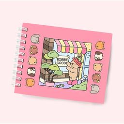 BBOBIE GOODS Livro de Colorir Capa dura