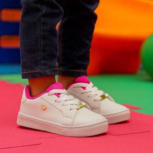 TENIS INFANTIL MENINAS CORAÇAO Tênis para Criança – Promoção Imperdível! Tamanhos do 25 ao 32
