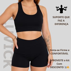 Conjunto de Fitness Suplex Top Nadador Short Suplex