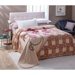 Cobertor Casal Jolitex Kyor Plus Coberta Microfibra Caixa 1.80m X 2.20m Macio Confortável Quente Lavável Antialérgico