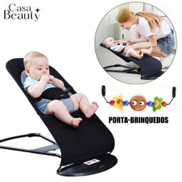 Cadeira de Descanso e Balanço Para Bebê P/ Dormir e Brinquedos Interativos CASA BEAUTY