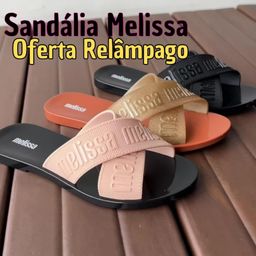 Melissa Feminina Slide M Lover Rasteirinha Original Linda Leve Confortável e Macia