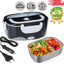 Marmita Elétrica Bivolt Para Casa Automovel Taxi Uber  12v 24v 110v 220v C/ 2 Cabos Original