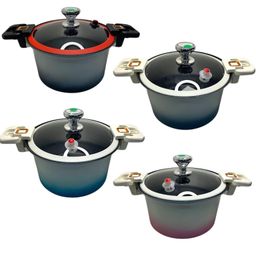 Panela Premium non-stick 4,5L Antiaderente Alumínio | 4.5L Micro Pressure Cooker - DKL
