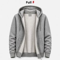 Moletom Com Zíper Masculino com Capuz Estilozo Jaqueta com Bolso Canguru Confortável Para Frio