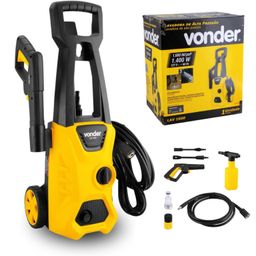Lavadora De Alta Pressão Vonder C/ Rodas, 1.600 lbf/pol² 1400w Super Potente Vonder