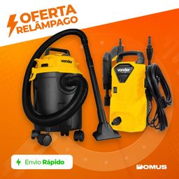 Kit Lavadora LAV1300 e Aspirador Pó e Líquido APV1010 Vonder