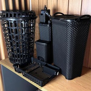 Monte Seu Conjunto Com Cesto Telado 60 Litros ( Organização Completa Para Casa)