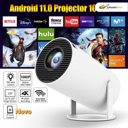 Projetor 4K HD, adequado para celular, TV Box, Xbox, PS, PC, suporte WiFi, HY300 Pro Magcubic, envio imediato