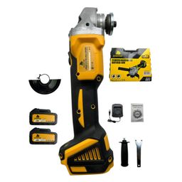 48V Esmerilhadeira Angular Politriz/lixadeira E Esmerilhadeira 11000rpm 2 Bateria 125mm