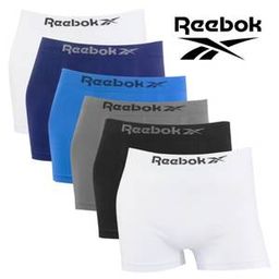 Kit 6 Cuecas Boxer Reebok Masculina Original Lisa Microfibra