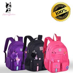 Mochila Feminina Reforçada Infantil Menina 27x38x13cm/44x33x14cm Rebecca Bonbon Clio Style