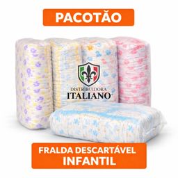 KIT COM 3 MEGA PACOTÃO FRALDAS DESCARTAVEIS HIPER BARATAS BOA QUALIDADE