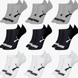 Kit 9 Pares Meias Puma Sapatiha Cano Curto Atacado Original