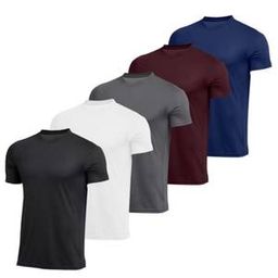 Kit 5 Camiseta Masculina Dry Proteção Solar UV50 Térmica Anti Suor Academia Esporte Basica Lisa