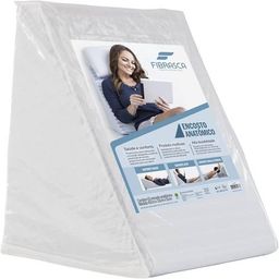 Travesseiro Triangular Encosto Anatômico – Branco - Fibrasca