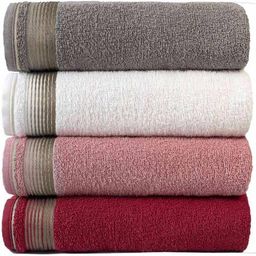 Kit Com 4 Toalhas Banhão Gigante Alta Absorção Sublime 70x150cm - Central Toalhas (KIT 4)