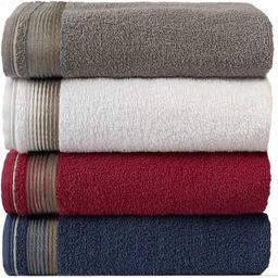 Kit Com 4 Toalhas Banhão Gigante Alta Absorção Sublime 70x150cm - Central Toalhas (KIT 2)