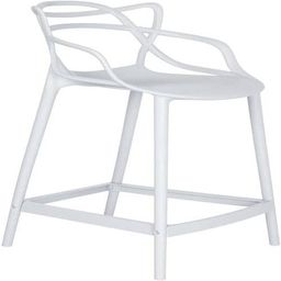Loft7 Home Decor, Banqueta média Masters Allegra 66 cm - Branco