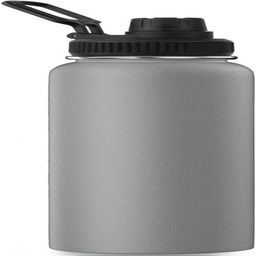 Garrafa Térmica Duplamente Isolada a Vácuo, 1200ml, Mantém Bebidas Quentes por 8 Horas e Geladas por 12 Horas (cinza escuro)