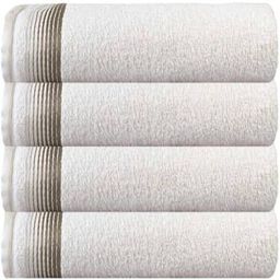 Kit Com 4 Toalhas Banhão Gigante Alta Absorção Sublime 70x150cm - Central Toalhas (Branco)